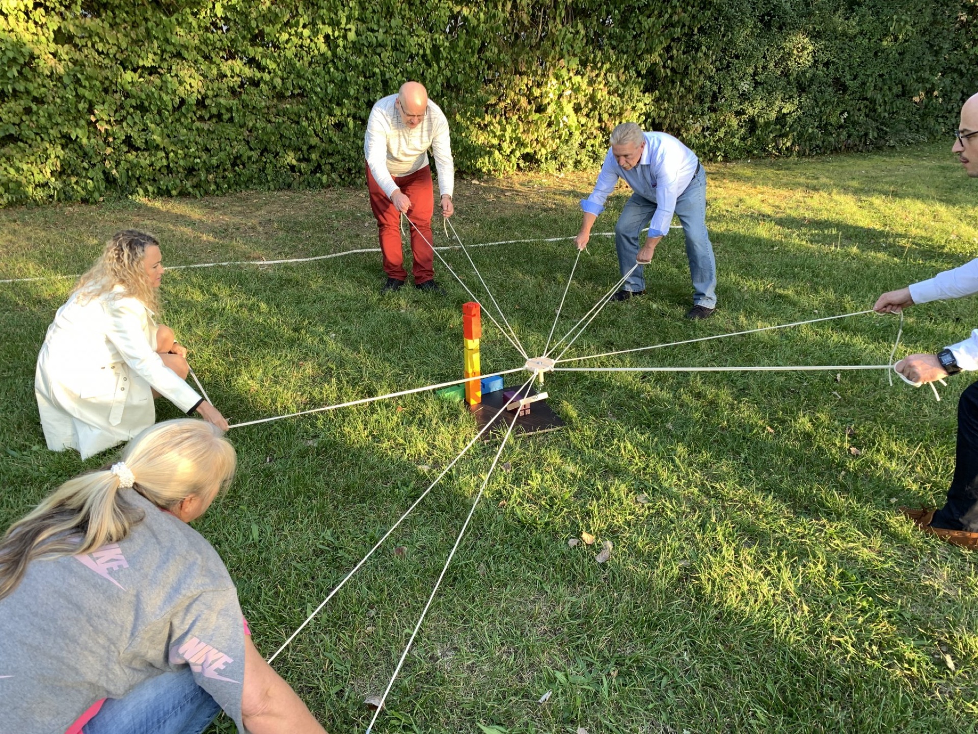 Team Challenge: vielfältige Aufgaben während des Teamevents